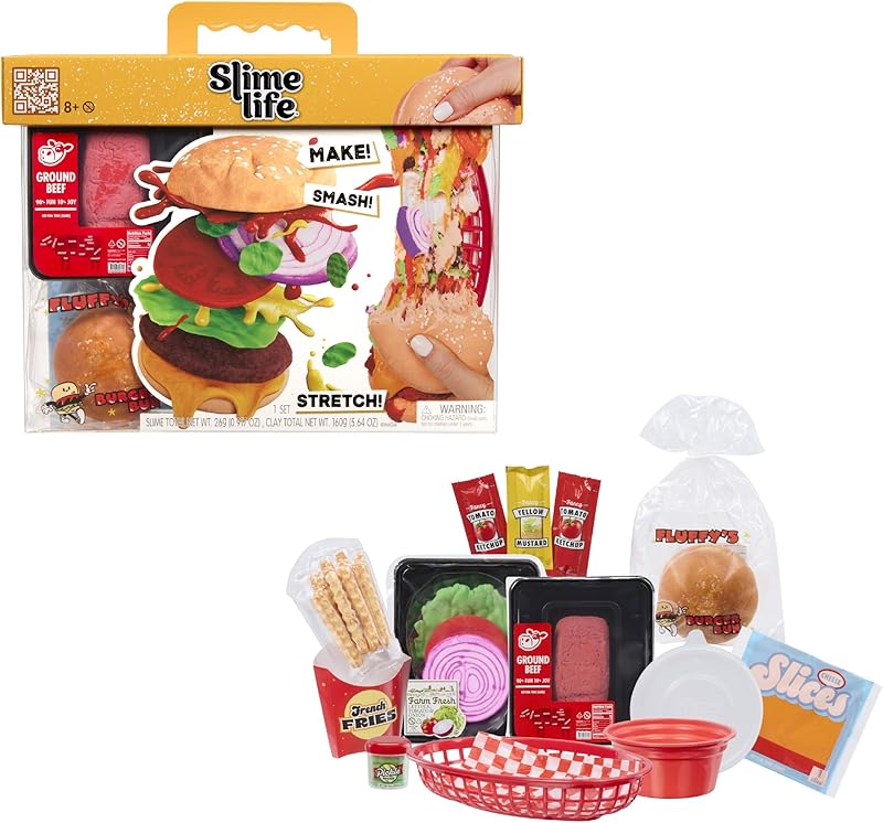 Slime Life Cheeseburger DIY Kit